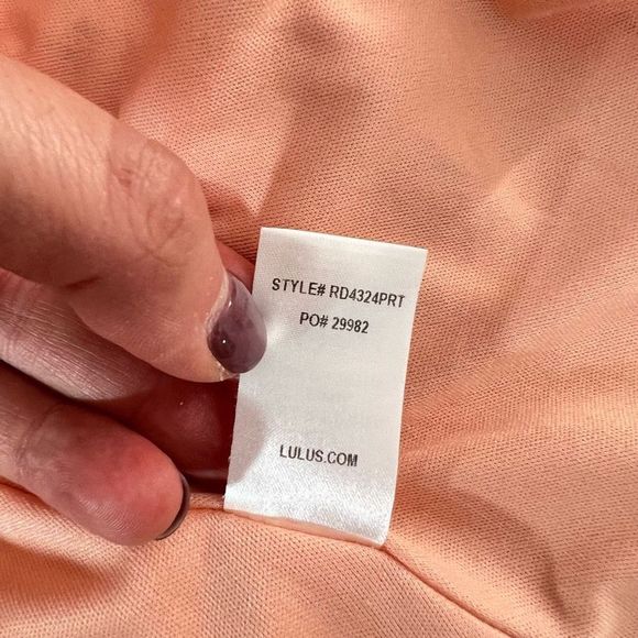 Lulu's Women's True Wrap Floral Short Sleeve Belted Pink Sundress Size S - Picture 10 of 11